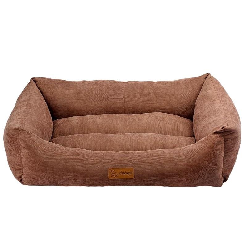 Dubex Cookie Kedi Köpek Yatağı Kahverengi XLarge 110x80x22 cm, Köpek Yatakları, Dubex