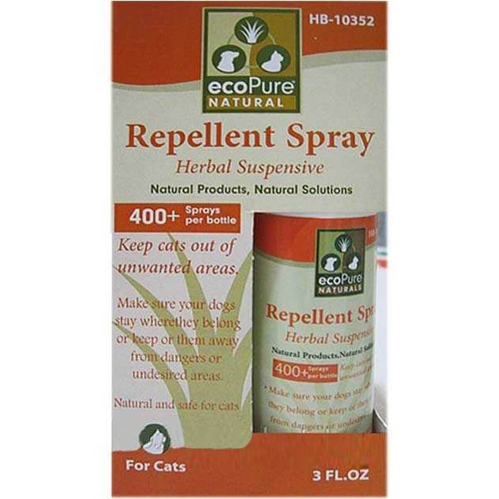EcoPure Repellent Spray Kediler İçin Bitkisel Uzaklaştırıcı Sprey 100
