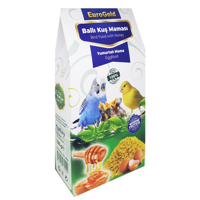 EuroGold Kuş Maması 100 Gr, Yavru Kuş Yemi, Eurogold