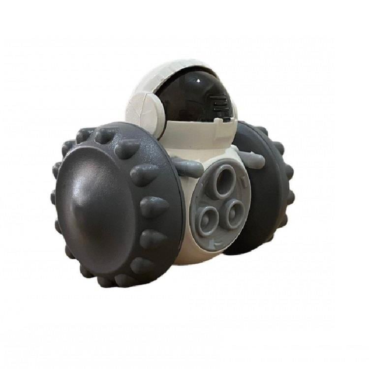 Ewox İnteraktif Kedi Ödül Dağıtım Robotu Gri, Hareketli Kedi Oyuncakları, Ewox