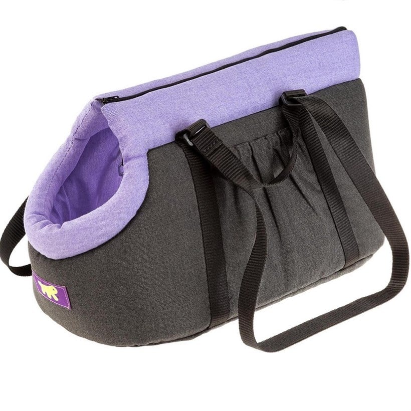 Ferplast Borsello 40 Taşıma Çantası Lila 35x20x15 Cm, Köpek Taşıma Çantaları, Ferplast
