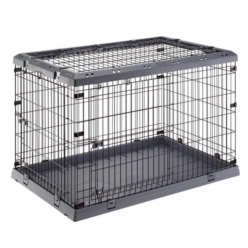 Ferplast Superior 120 Tekerlekli Metal Taşıma, Köpek Kafesleri, Ferplast