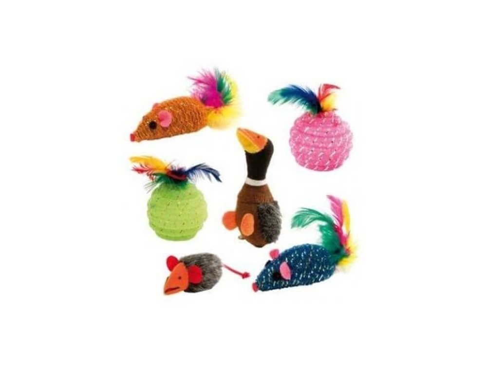 Ferplast Tüylü Kedi Oyuncağı 1adet