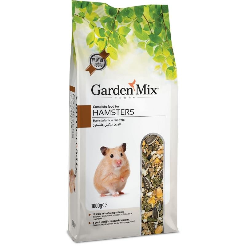 Garden Mix Platin Hemster Yemi 1 Kg, Hamster Yemleri, GardenMix