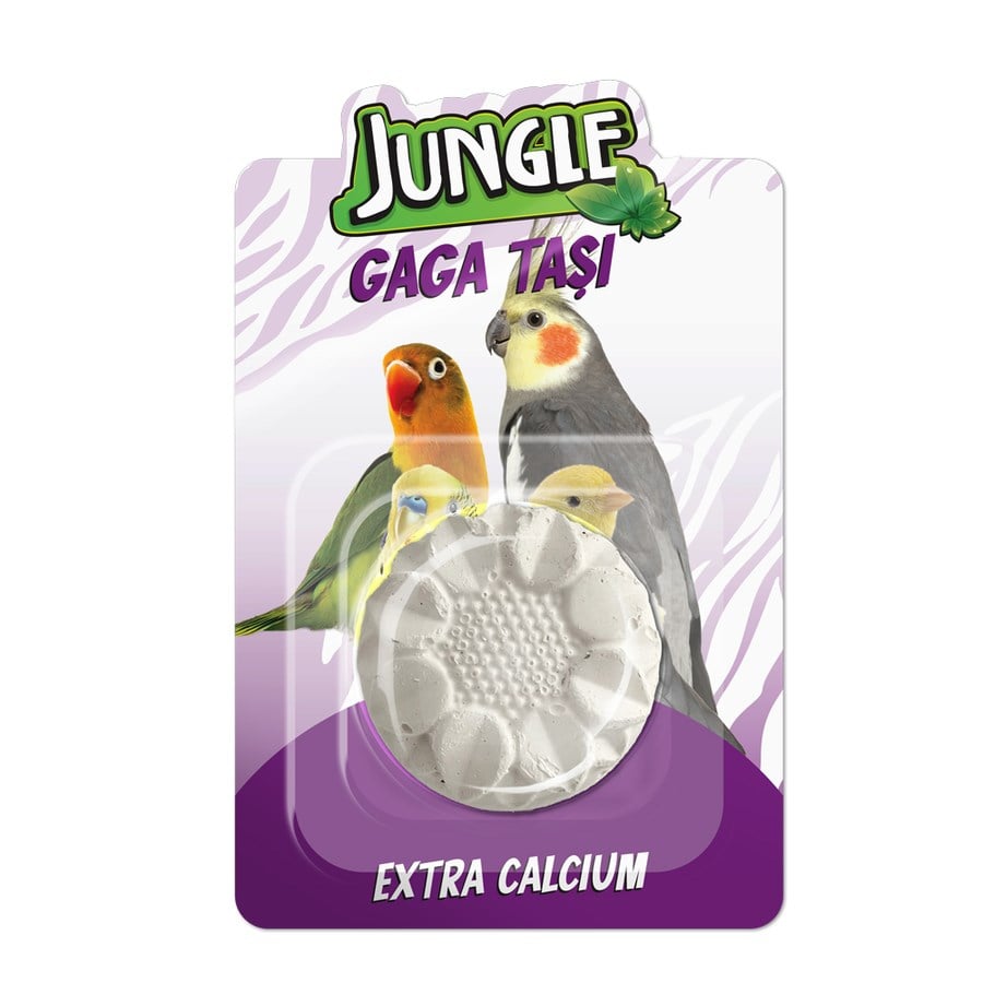 Jungle Kuşlar İçin Gaga Taşı Yuvarlak, Gaga Taşı, Jungle