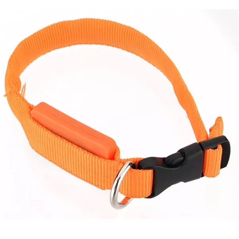 KB Işıklı ve Gülen Yüzlü Kedi Ve Küçük Köpek Tasması 25cm