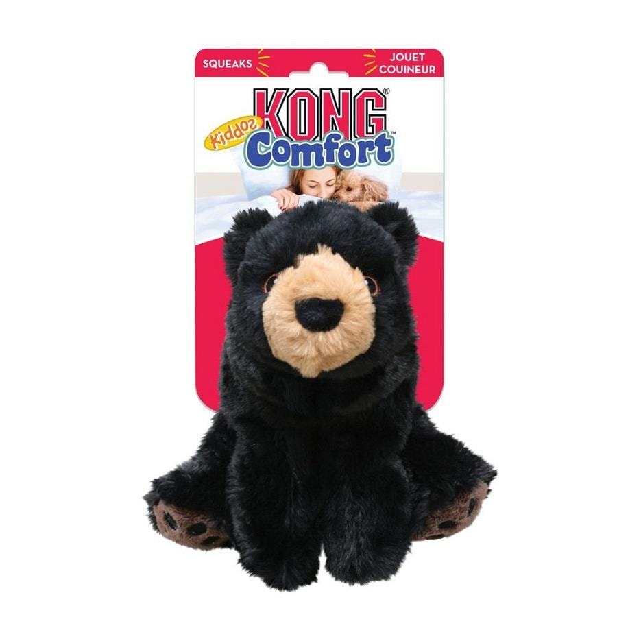 KONG Comfort Kiddos Ayıcık Şeklinde Peluş Köpek Oyuncağı L, Kumaş ve Peluş Oyuncaklar, Kong