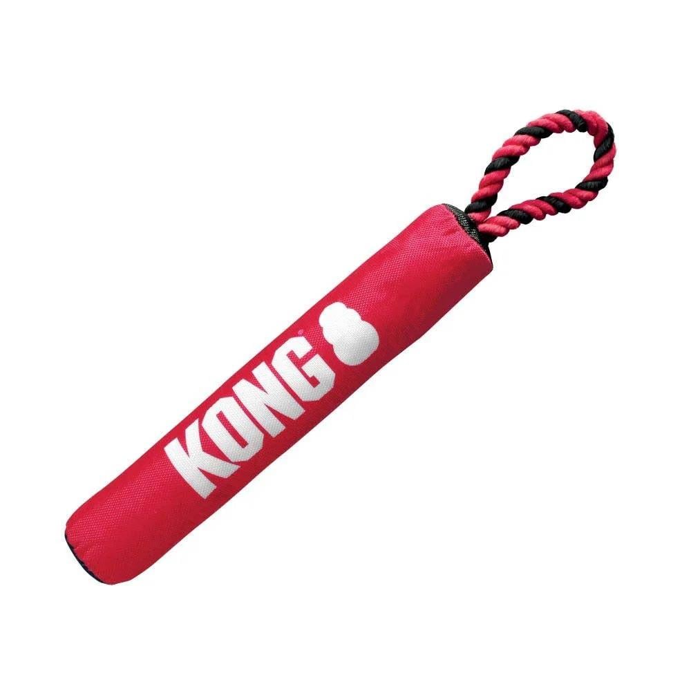 KONG Signature Stick Çubuk Şeklinde İp Detaylı Köpek Oyuncağı M, Kumaş ve Peluş Oyuncaklar, Kong