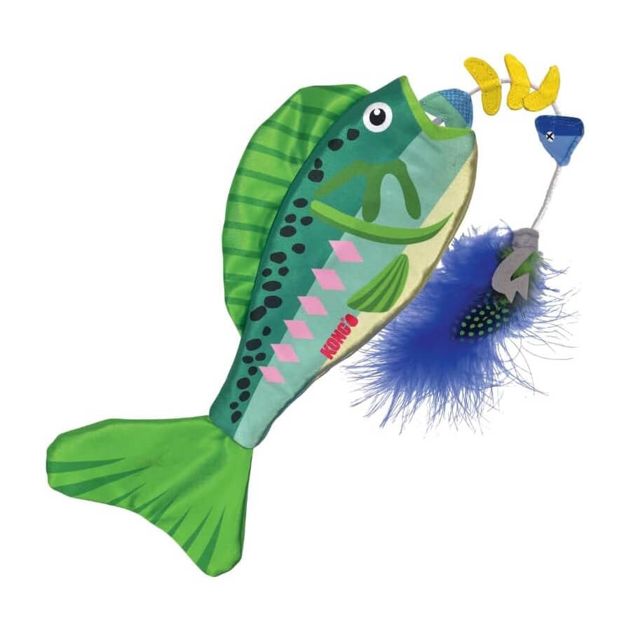 KONG Wrangler Angler Fish Kedi Oyuncağı, KATEGORİSİZ, Kong