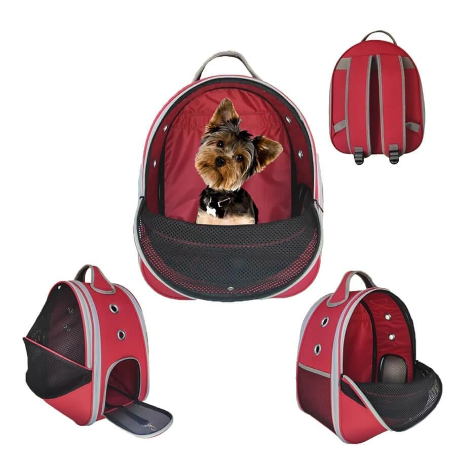 Lavista Paris Kedi Köpek Fileli Taşıma Çantası Kırmızı, KATEGORİSİZ, Lavista