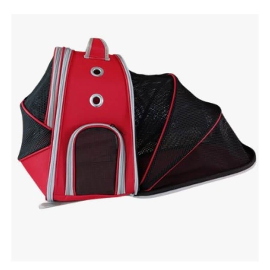 Lavista Paris Pro Kedi Köpek Fileli Taşıma Çantası Kırmızı, Köpek Taşıma Çantaları, Lavista