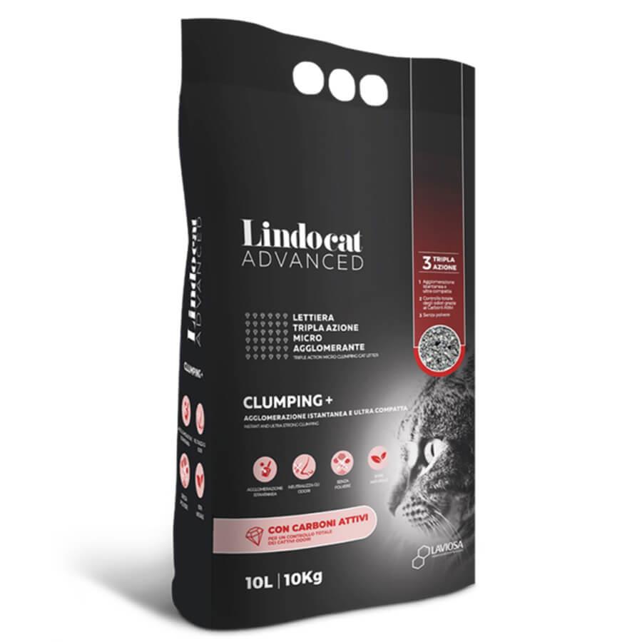 Lindocat Advanced Aktif Karbonlu Ekstra Topaklanan Kedi Kumu 10 KG, KATEGORİSİZ, Lindo Cat