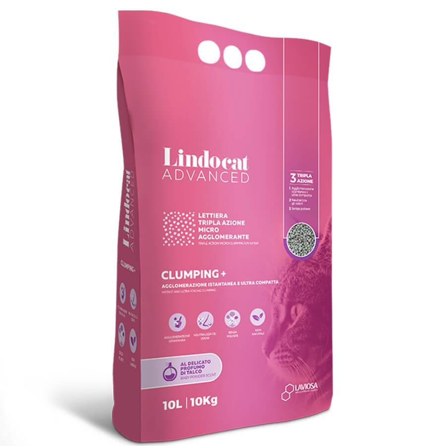 Lindocat Advanced Bebek Pudralı Ekstra Güçlü Topaklanan Gri Kedi Kumu 10 KG, KATEGORİSİZ, Lindo Cat