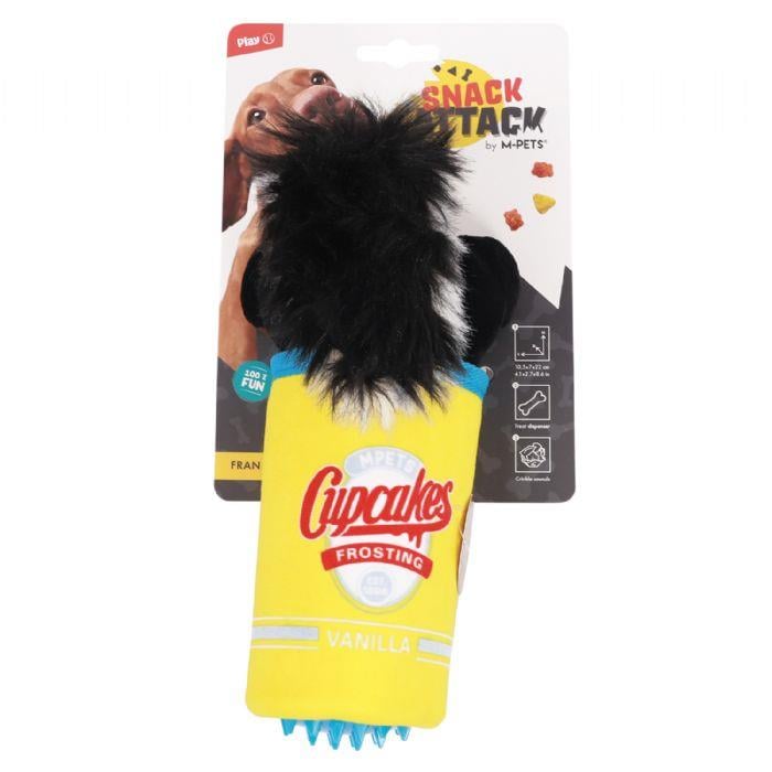 M-Pets Fran Snack Attack Köpek Oyuncağı, Kumaş ve Peluş Oyuncaklar, M-Pets