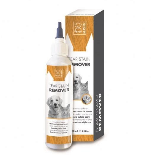 M-Pets Gözyaşı Leke Çıkarma Solüyonu 118 Ml, Kedi Göz ve Kulak Bakımı Ürünleri, M-Pets