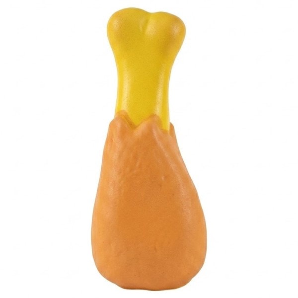 MerkoPets Vinil Tavuk Budu Şeklinde Köpek Oyuncağı 12cm, Vinil ve Latex Oyuncaklar, MerkoPets