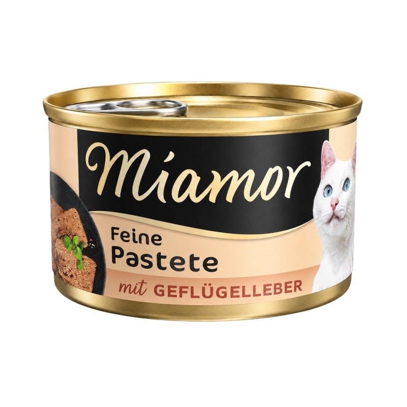 Miamor Pastete Ciğerli Yetişkin Konserve Kedi Maması 85 Gr, Yetişkin Kedi Yaş Mama, Miamor