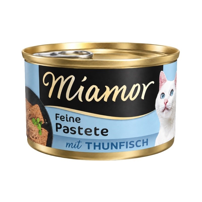 Miamor Pastete Ton Balıklı Yetişkin Konserve Kedi Maması 85 Gr, Yetişkin Kedi Yaş Mama, Miamor