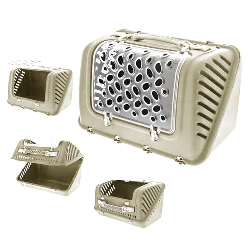 MPS P-Bag Şeffaf Kapılı Taşıma Çantası Krem, Taşıma Çantaları Kafesler, MPS