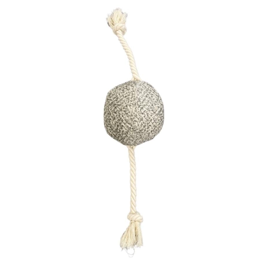 Pet Comfort İpli Top Köpek Oyuncağı Ø10cm, A.Gri 40cm, Köpek Yatakları, Pet Comfort
