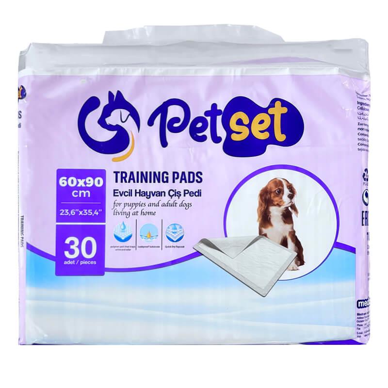 Petset Training Pads Köpek Çiş Pedi 30 Adet, Çiş Alıştırma Pedleri, Pet Corn