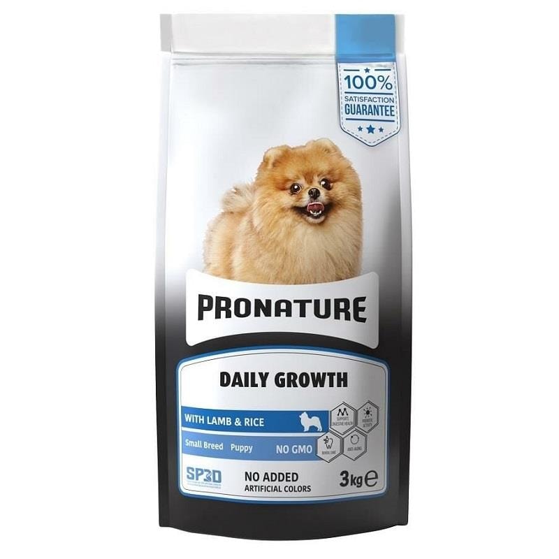 Pronature Kuzulu Ve Pirinçli Küçük Irk Yavru Köpek Maması 3kg, Yavru Köpek Maması, Pronature
