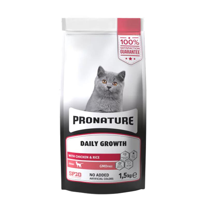 Pronature Tavuklu Yavru Kedi Maması 1.5kg, KATEGORİSİZ, Pronature