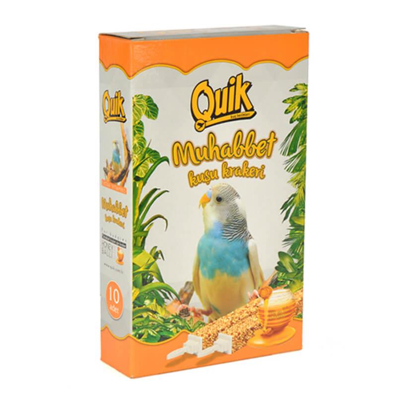 Quik Ballı Muhabbet Kuşu Krakeri 10 Adet, Kuş Krakeri ve Ödülleri, Quik
