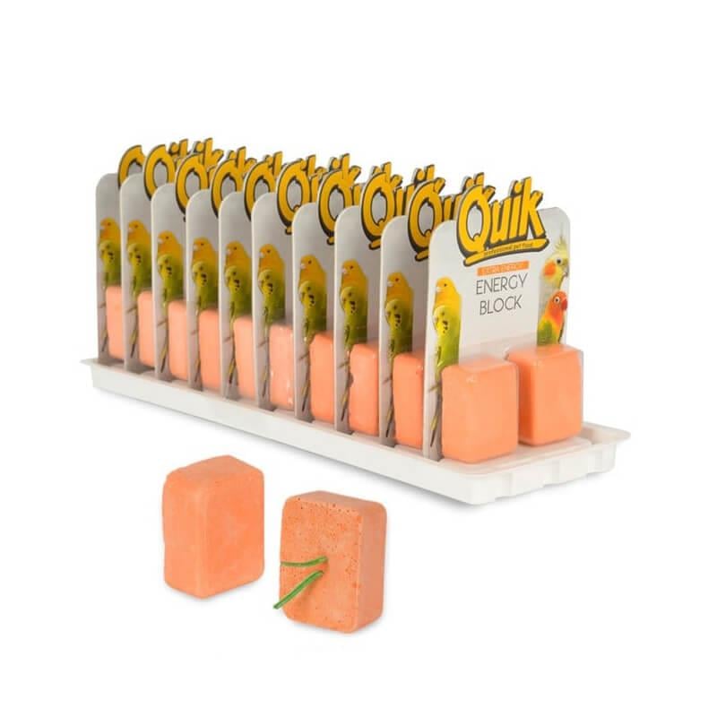 Quik Enerji Bloğu Portakallı 2li, Gaga Taşı, Quik