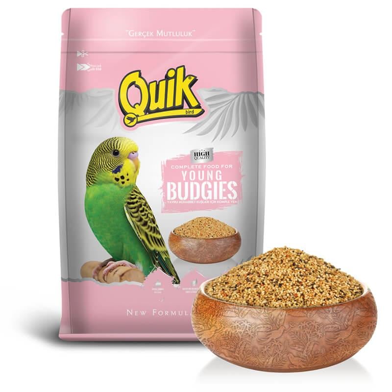 Quik Junior Yavru Kuşlar İçin Kuş Yemi 400 Gr, Yavru Kuş Yemi, Quik