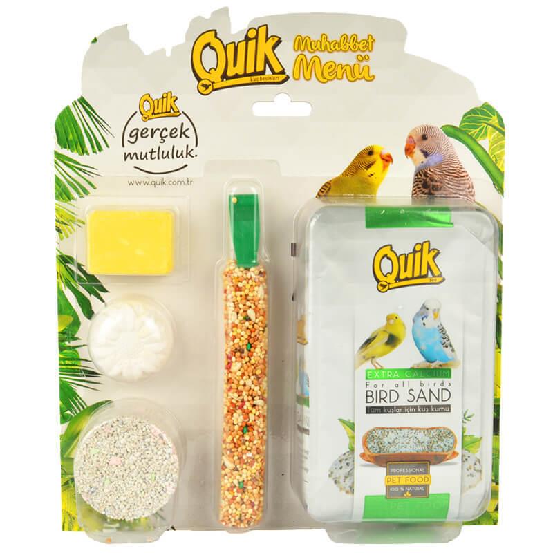 Quik Muhabbet Menü 5li, Kuş İçin Diğer Ürünler, Quik