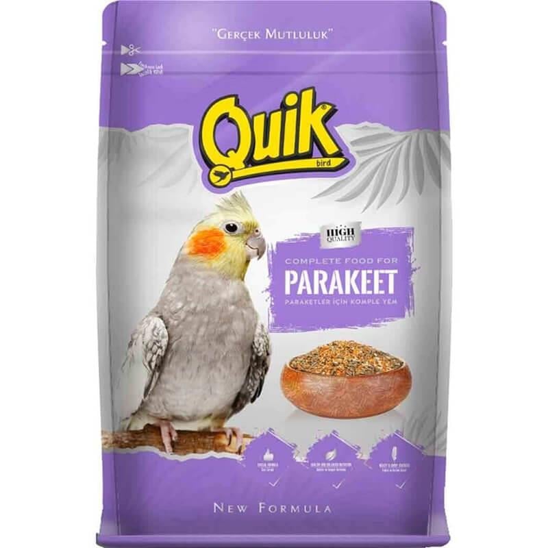 Quik Paraket Yemi 750 Gr, Tropikal Kus Yemleri, Quik