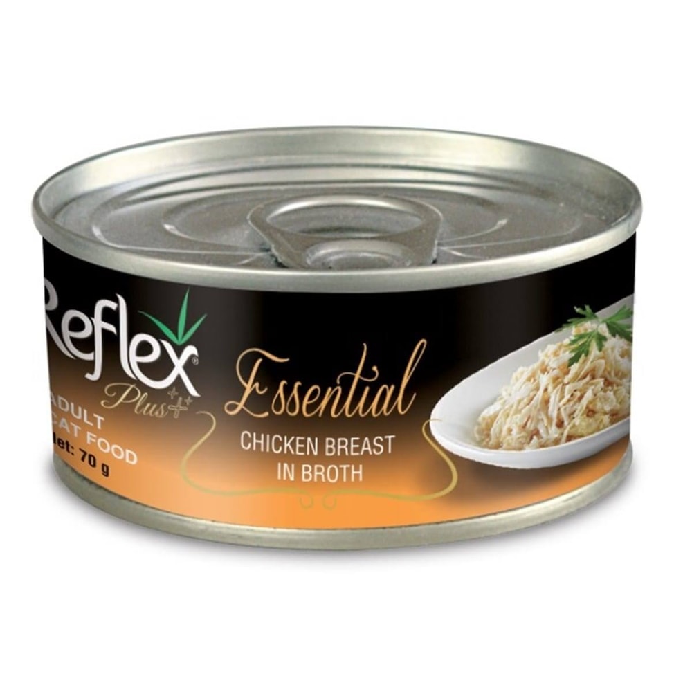 Reflex Plus Essential Tavuk Göğüslü Kedi Konservesi 70 Gr