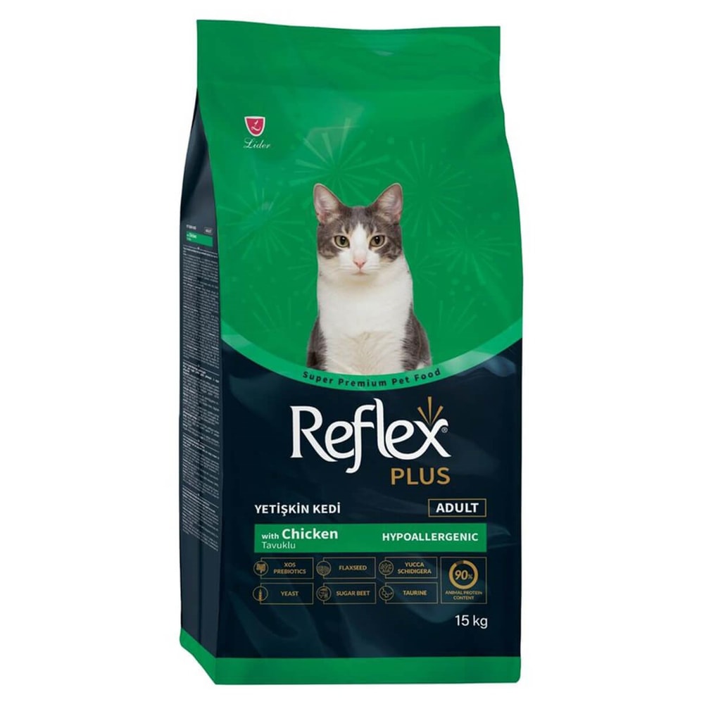 Reflex Plus Kuru Kedi Maması 15 Kg, Yetişkin Kedi Maması, Reflex