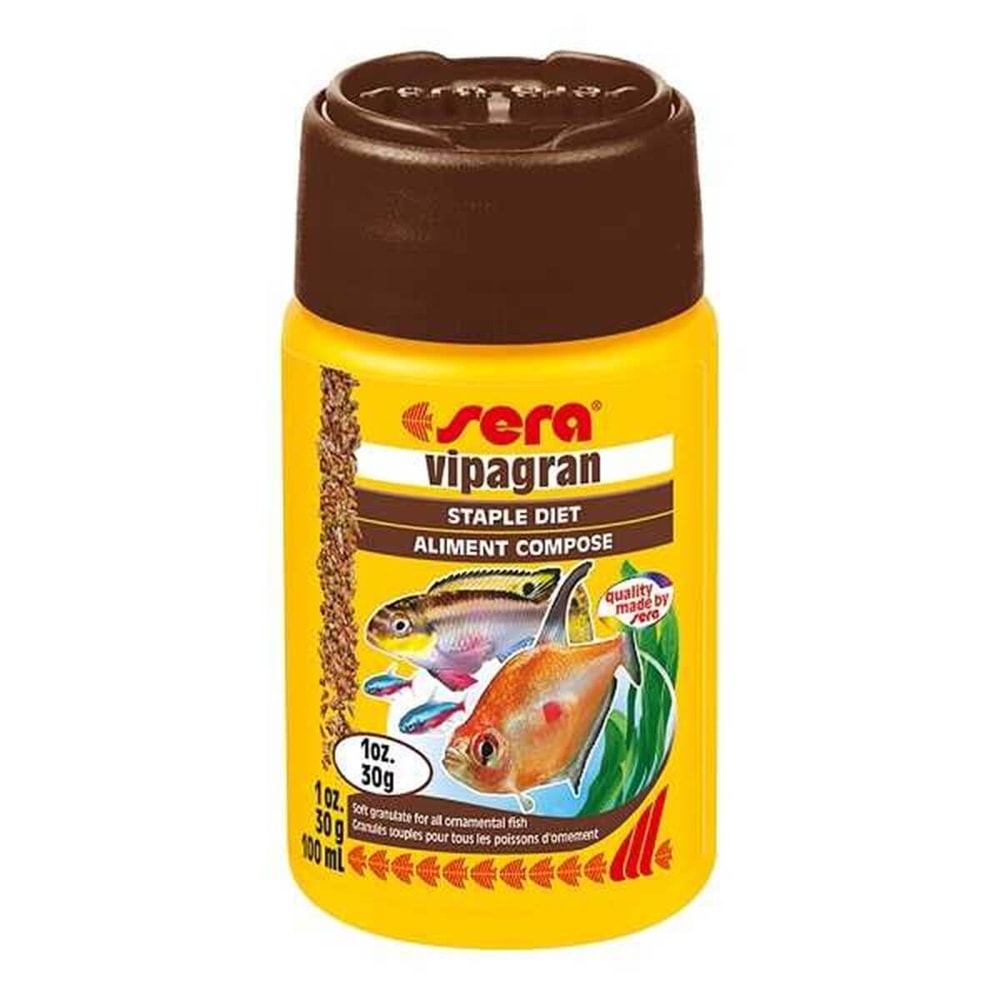 Sera VipaGran 100 Ml Granül Balık Yemi