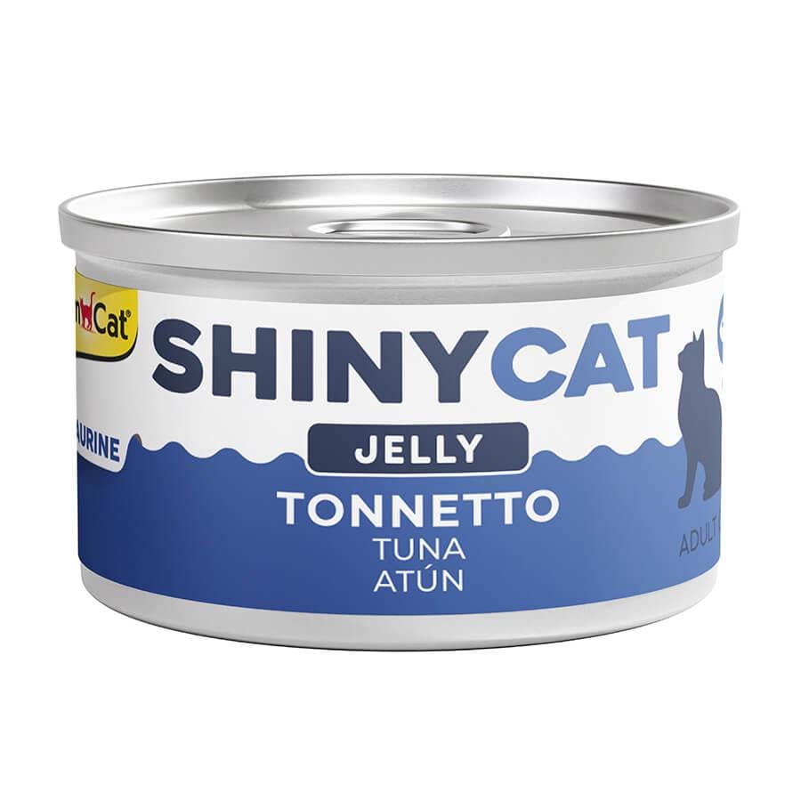 Shiny Cat Ton Balıklı Konserve Mama 70 Gr, Yetişkin Kedi Yaş Mama, GimCat