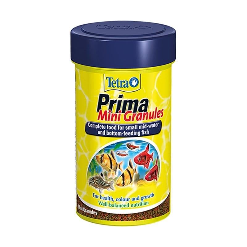 Tetra Prima Mini Granül 100 Ml., Tatlı Su Balık Yemi, Tetra