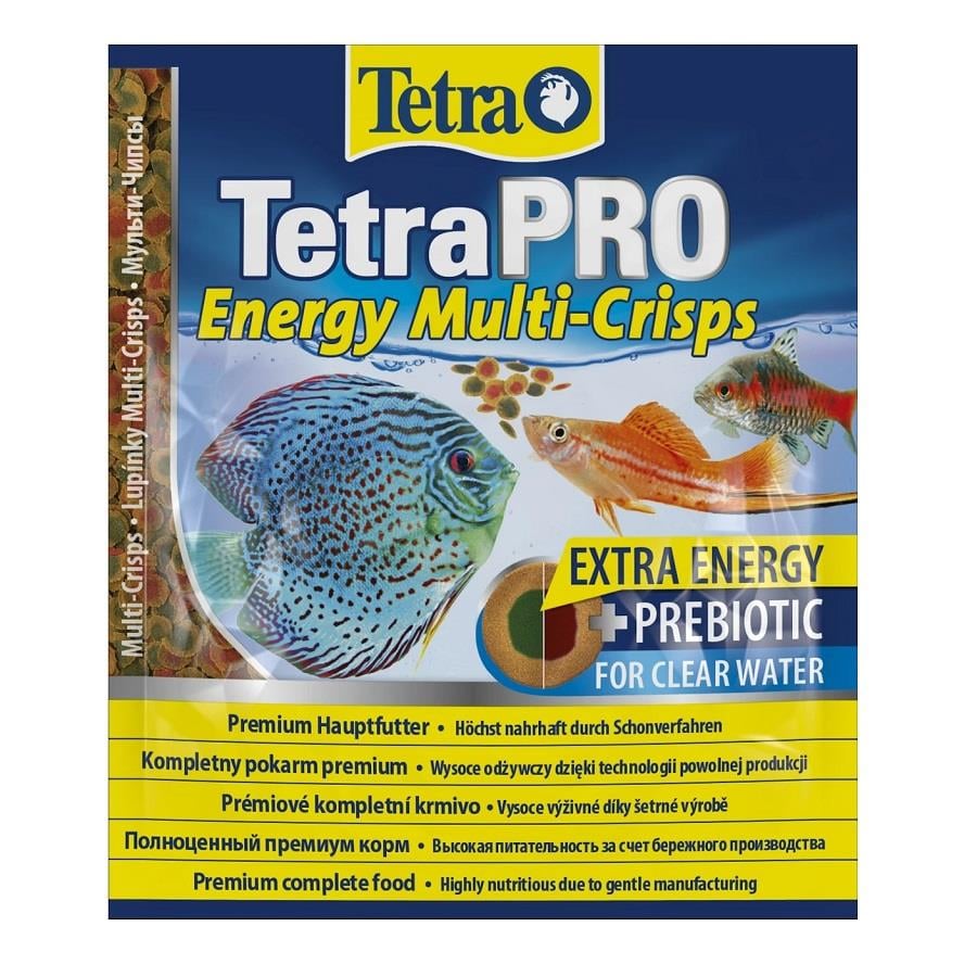 Tetra Pro Energy Crisps Süs Balık Yemi - 12GR, Tatlı Su Balık Yemi, Tetra