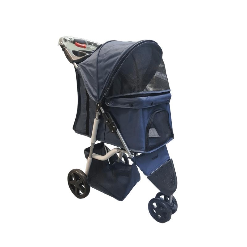 Tommy Evcil Hayvan Arabası 87x50x107CM LACİVERT MAX 20 KG, Köpek Taşıma Çantaları, TOMMY