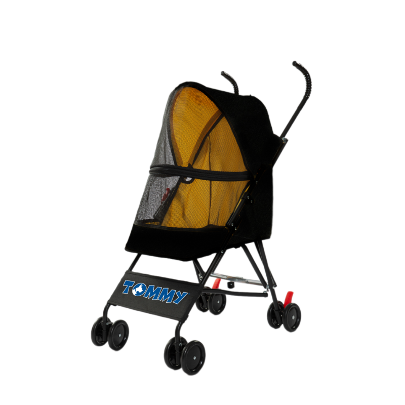 Tommy Evcil Hayvan Arabası SİYAH 76.5*44*99CM MAX 15KG, Köpek Taşıma Çantaları, TOMMY