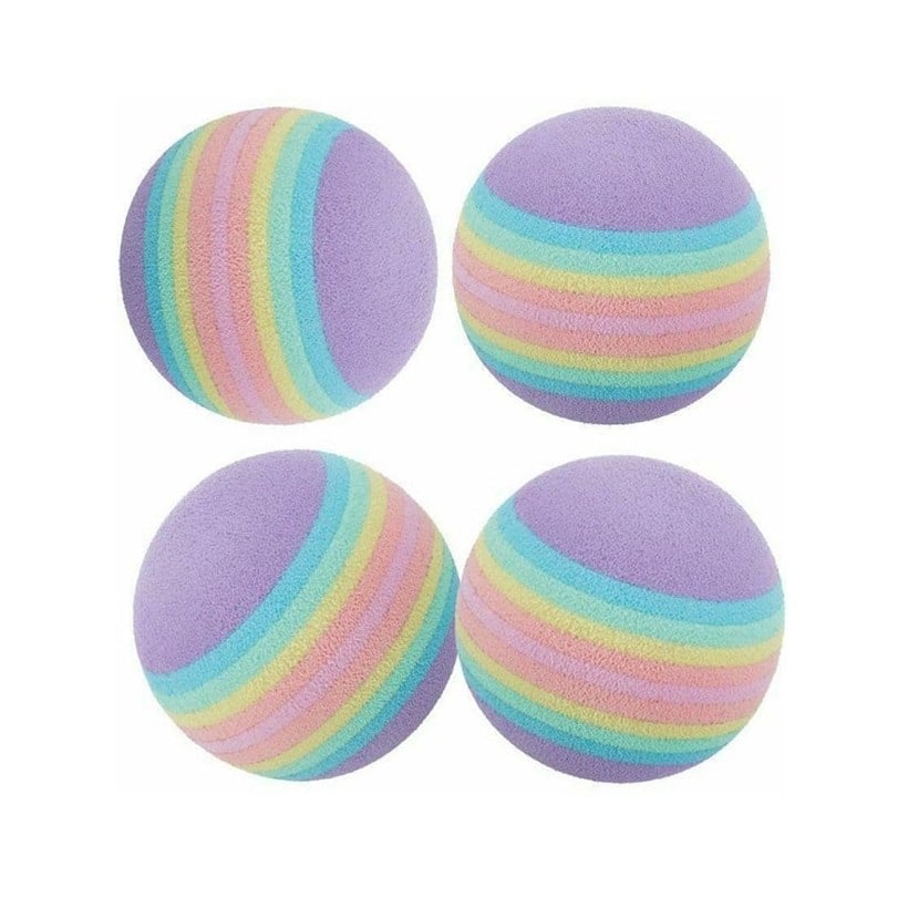 Trixie Kedi Oyuncağı Renkli Top 3,5cm