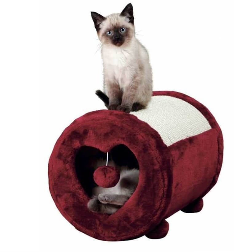 Trixie Kedi Tırmalama Silindiri ve Yuvası