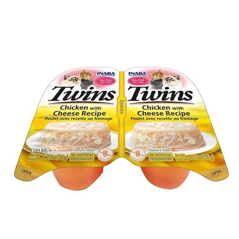 Twins Tavuklu ve Peynirli Kedi Ödül Jölesi 2 x 35 Gr