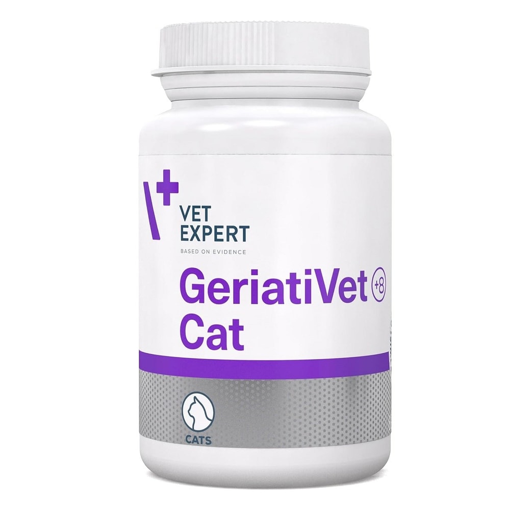 Vet Expert GeriatiVet Yaşlı Kedi Desteği 60 Kapsül, Vitamin ve Ek Besinler, Vet Expert