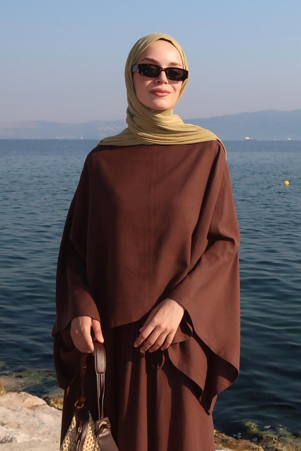 Samha Keten Bluz Acı Kahve