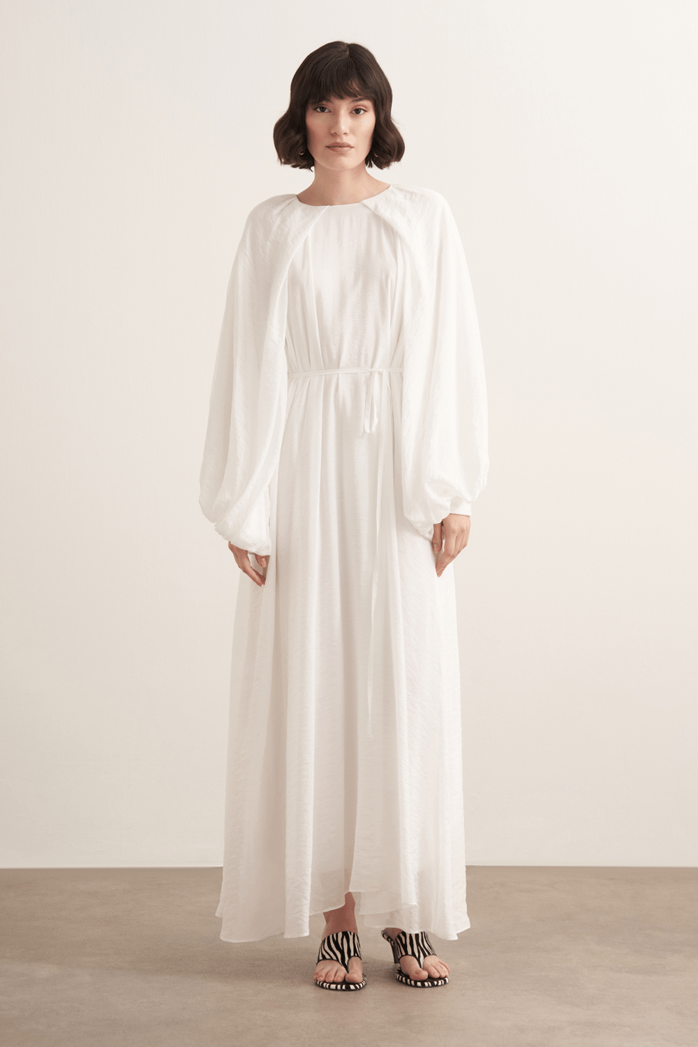Arsela Dress White