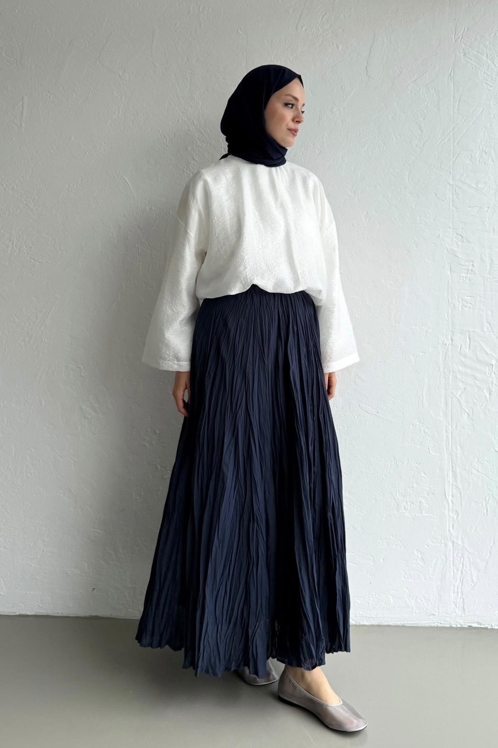 White Sora Blouse