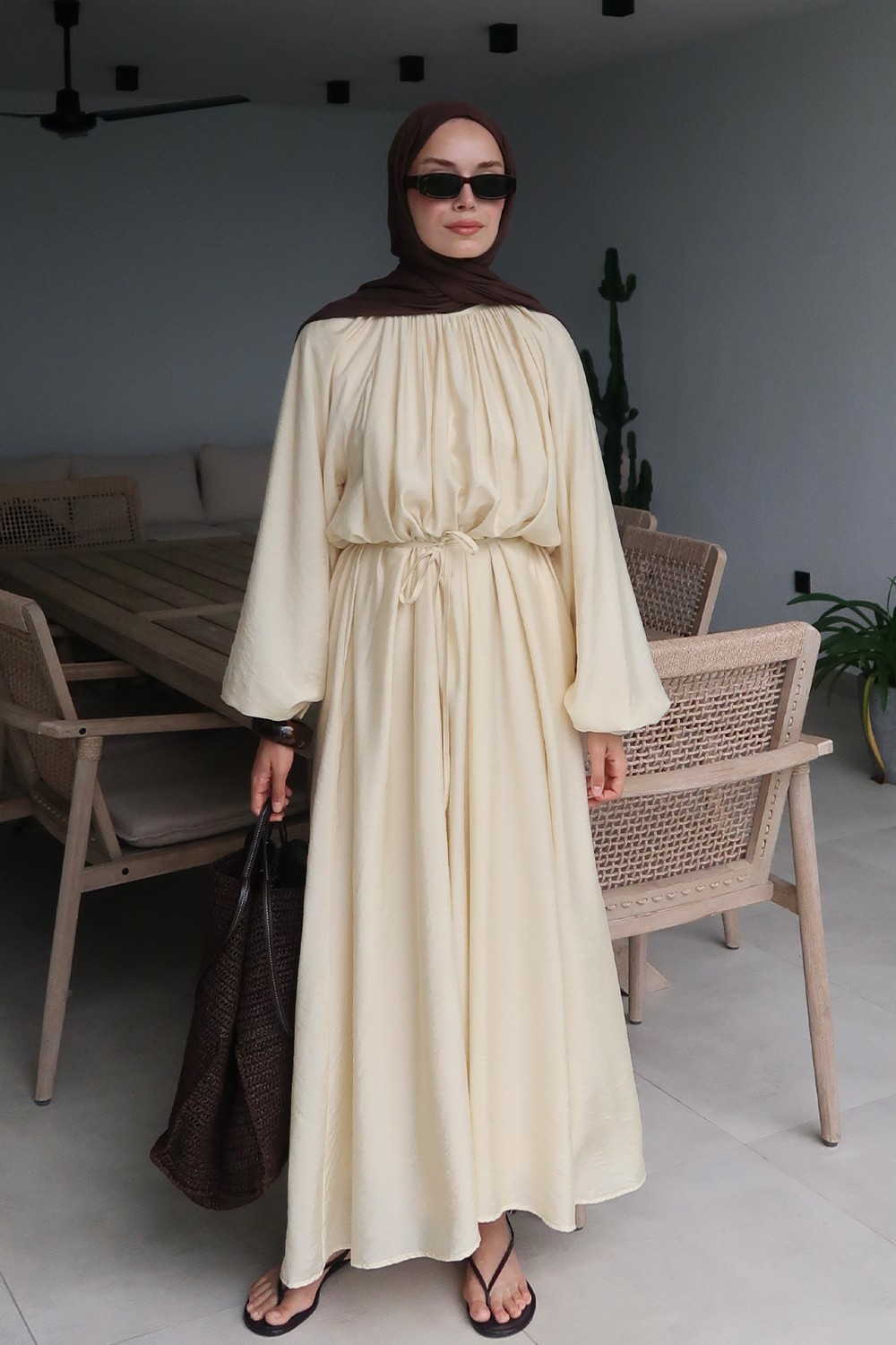 Butter Yellow Fiore Dress