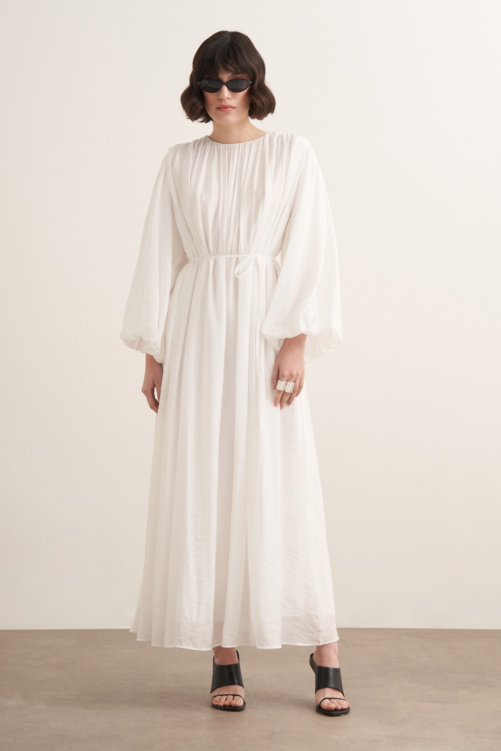 White Cleo Dress