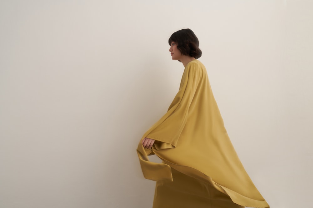 Dhiba Cupra Dress Yellow
